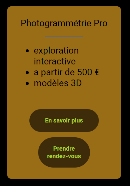 Photogrammetrie Vence